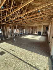 Miscellaneous room with heating unit