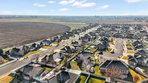 View of property location with nearby suburban area