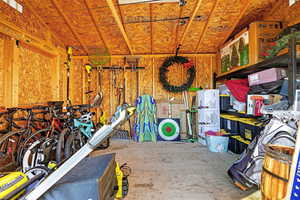 View of storage room