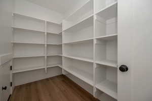 View of storage area