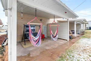 View of outdoor structure