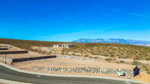 View of mountain background