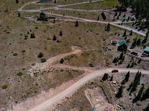 Aerial view of property's location featuring rural landscape and a desert landscape
