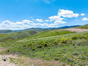 View of mountain backdrop