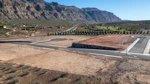 View of mountain background