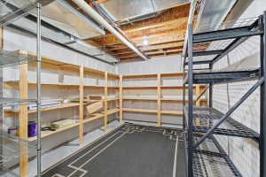 View of storage room