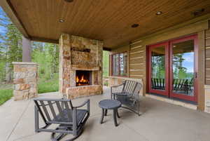 Patio terrace