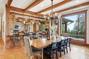 Dining area