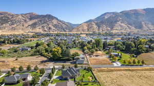 View of property location with nearby suburban area