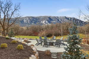 View of mountain backdrop