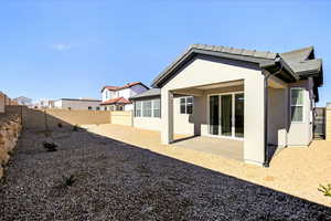 Backyard and Covered Patio