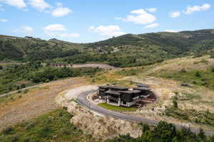 View of mountain background