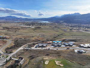Drone views of the valley and Pineview Reservoir