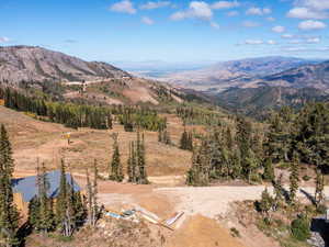View of mountain backdrop