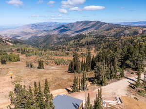 View of mountain backdrop