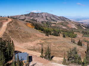 View of mountain backdrop