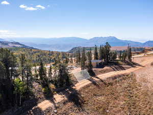 View of mountain backdrop