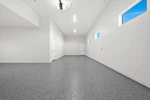 Spare room with baseboards