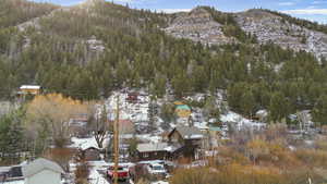 View of mountain backdrop
