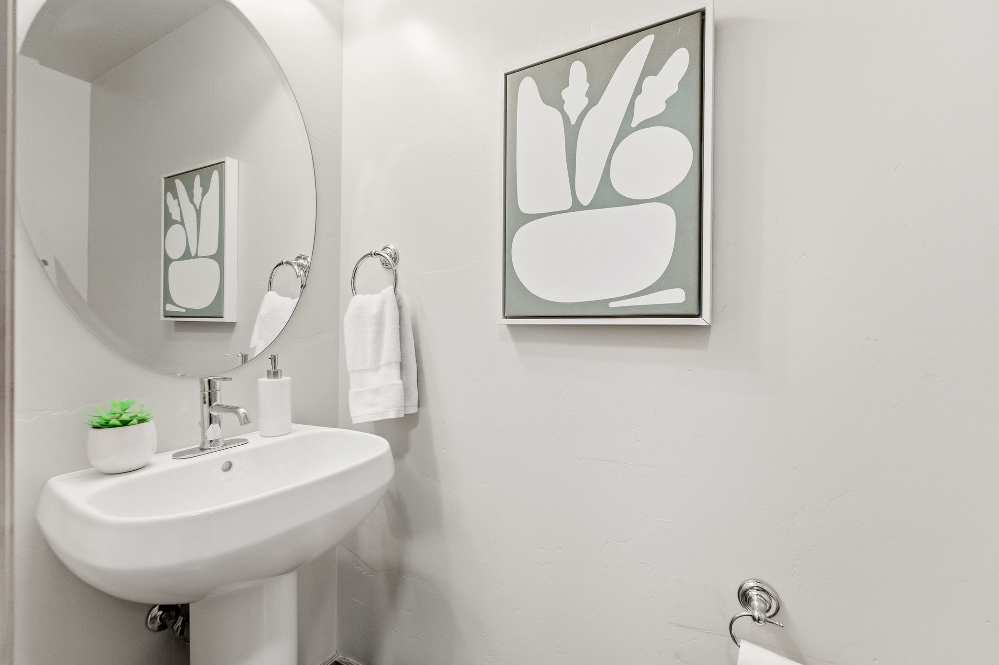 View of bathroom