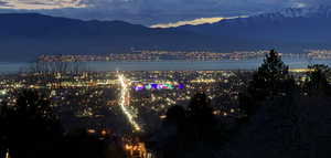 View of city from deck