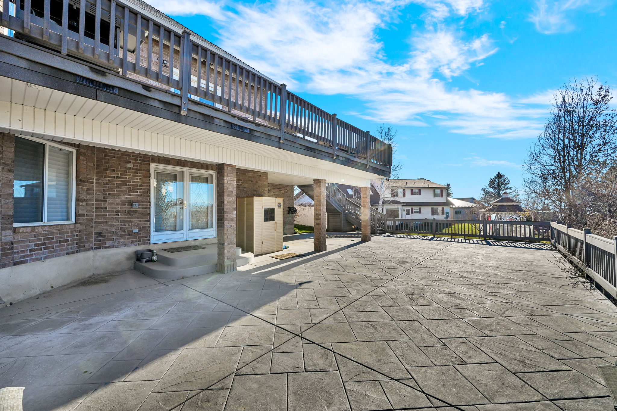 View of patio