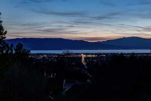 View of mountain background
