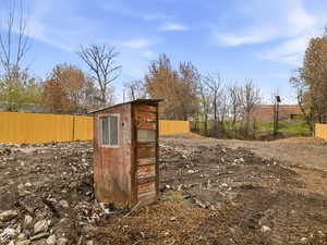 View of outdoor structure