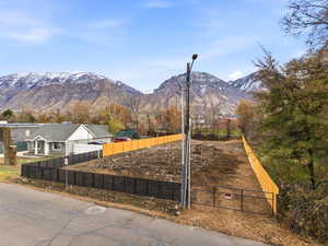View of mountain backdrop