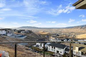 Exterior space featuring nearby suburban area