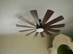 Primary bedroom fan