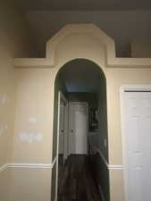 Entrance to en suite bathroom