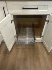 Under the sink pull out