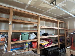 View of storage area