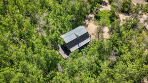 Aerial view of property and surrounding area