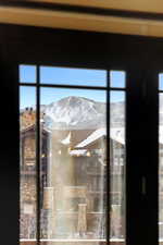 Ski resort views from Great room door