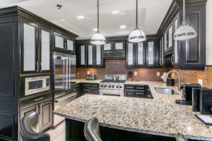 Kitchen with Viking appliances