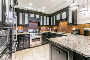 Kitchen with Viking appliances