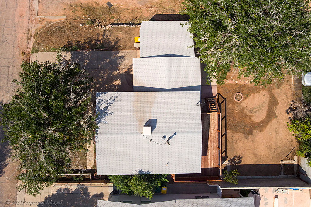 Aerial view.