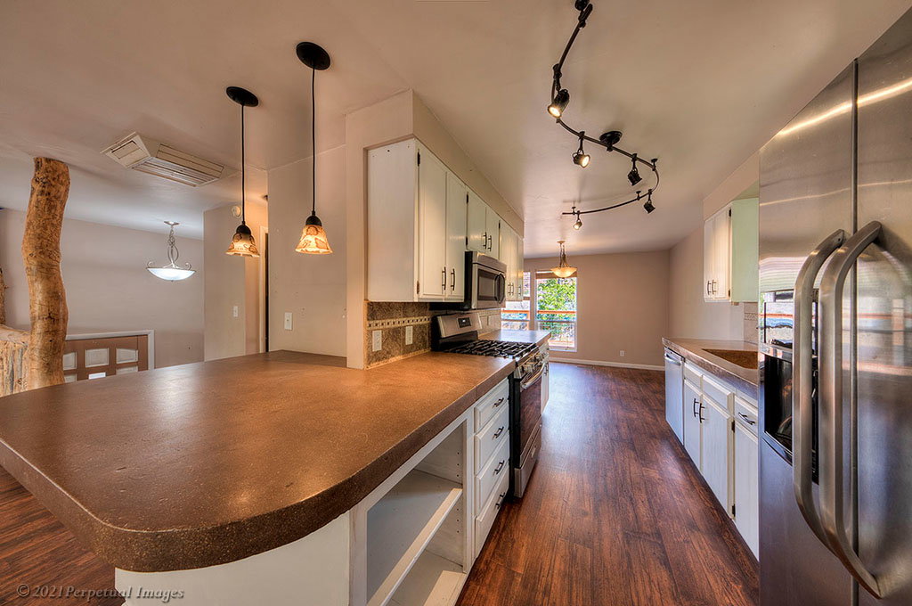 Updated kitchen.