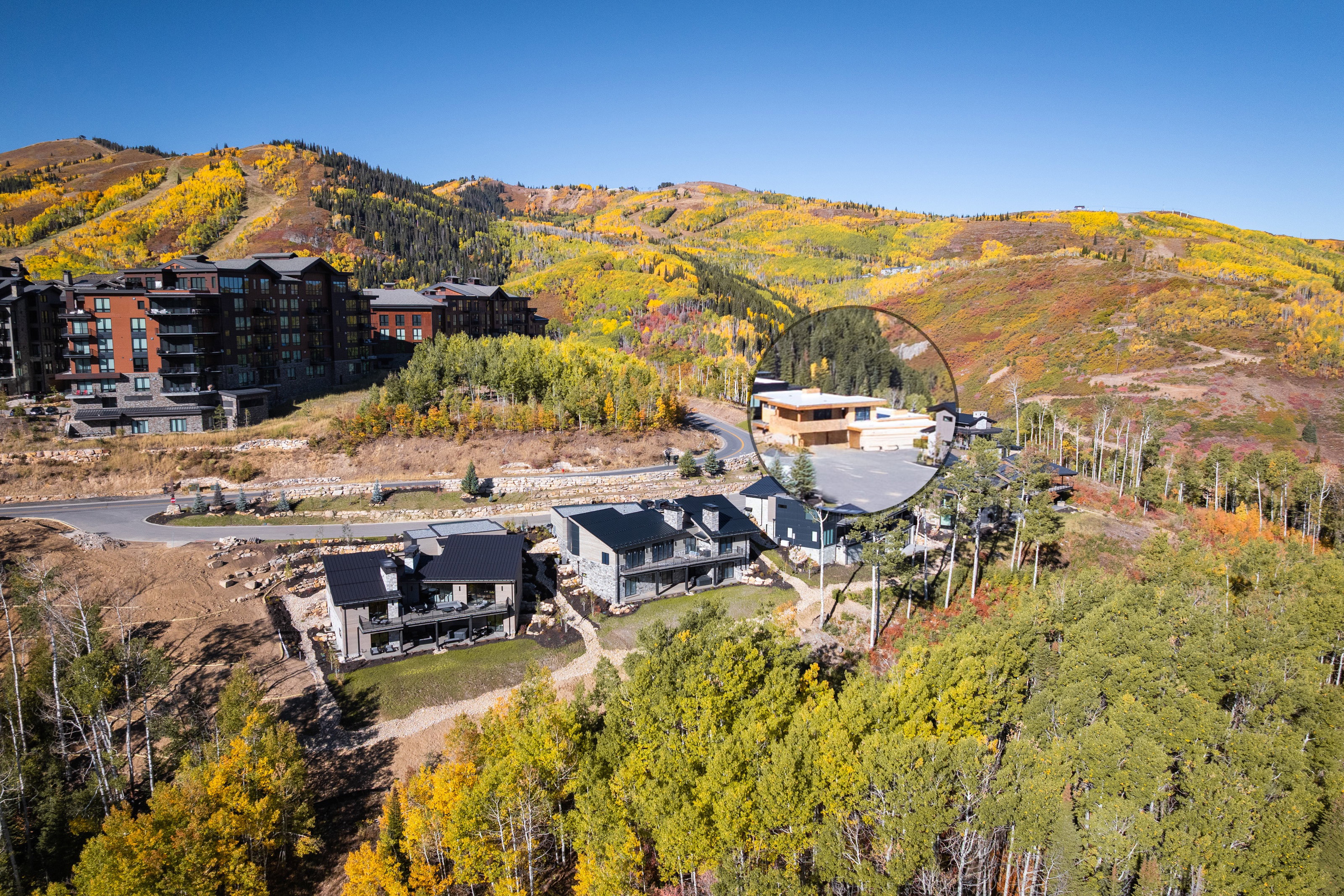 View of property location with mountains
