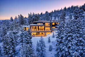 Rear view of house with a balcony
