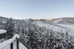 View of mountain backdrop