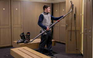 Ski storage and valet