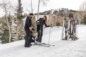 Private ski valet to assist you.