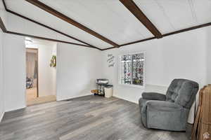 second living area could be used for office or tv area