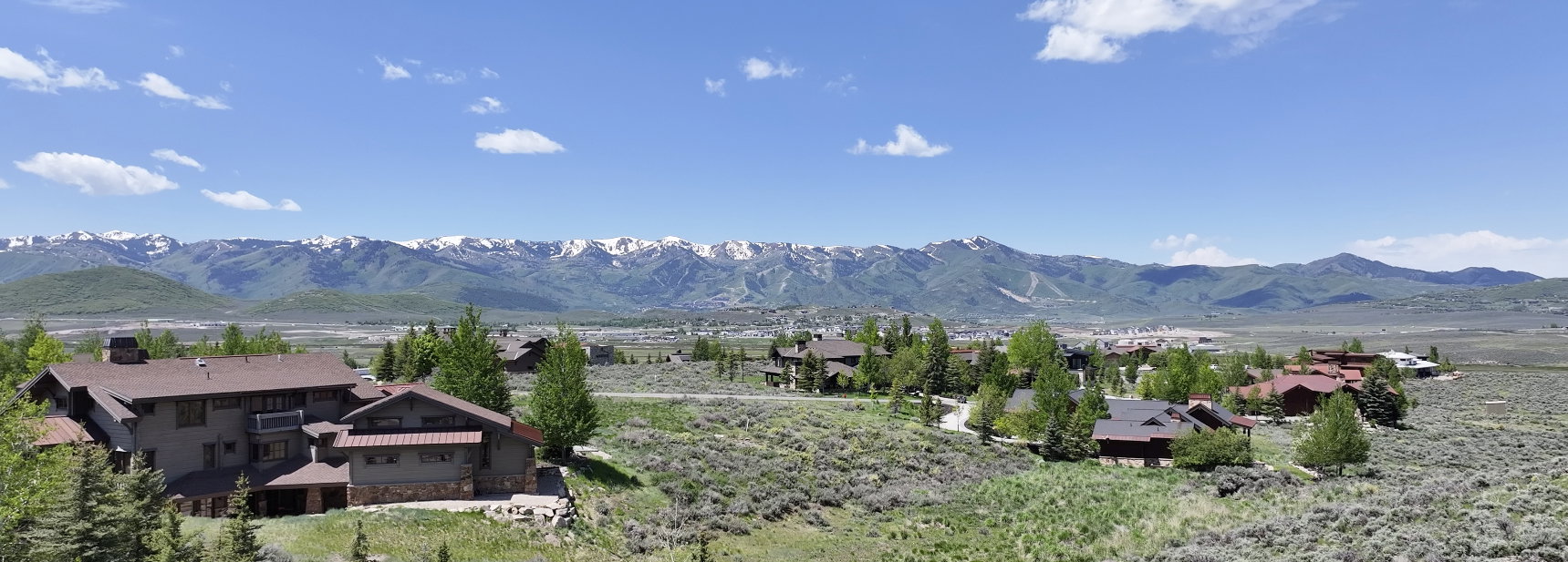 View of mountain backdrop