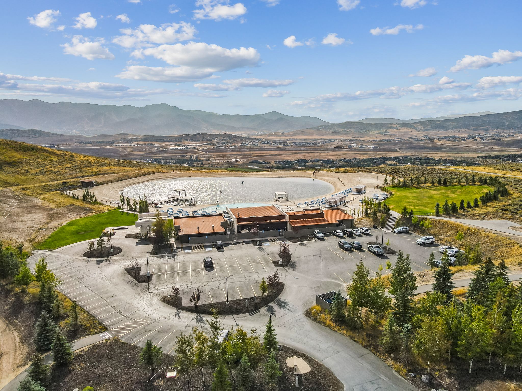 View of property location with a mountain backdrop