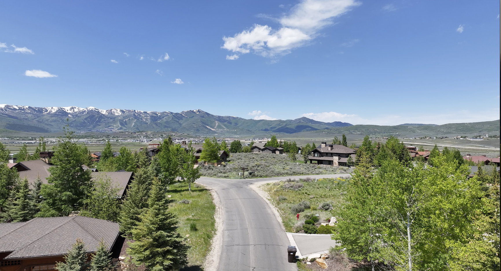 View of mountain background