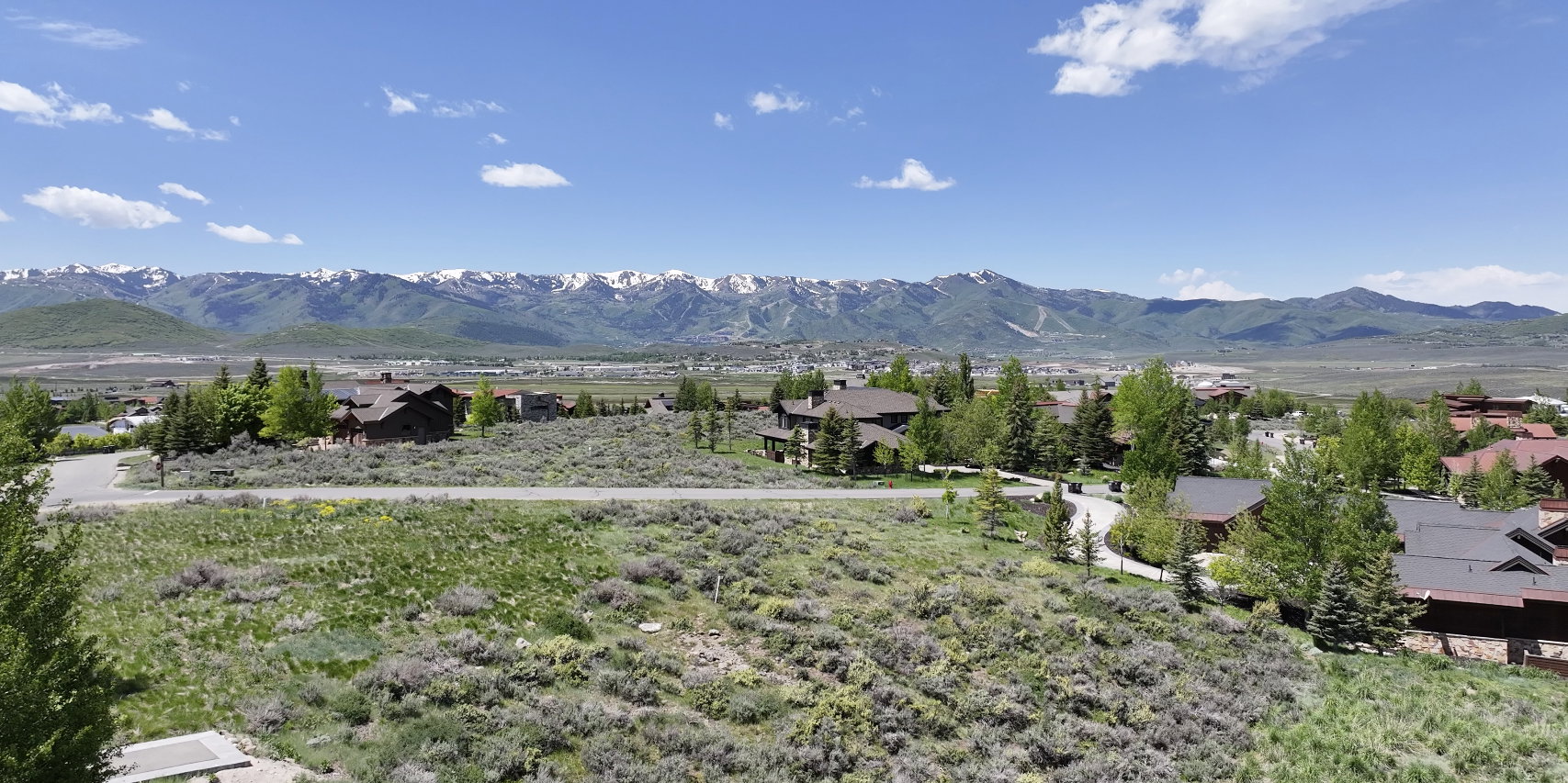 View of mountain backdrop
